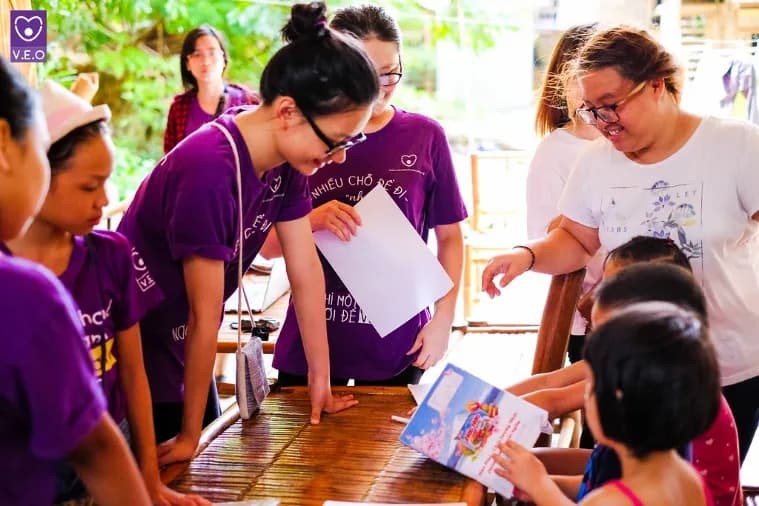 Ngày 5 trại hè tình nguyện VEO