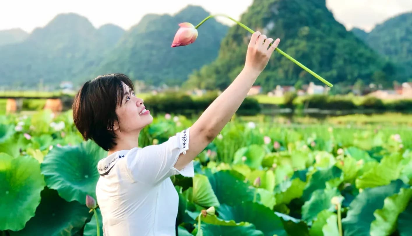 Bắc Sơn: Mùa sen nở giữa thung lũng xanh