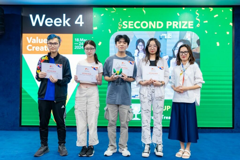 Nhóm giải nhì chương trình Value Creators