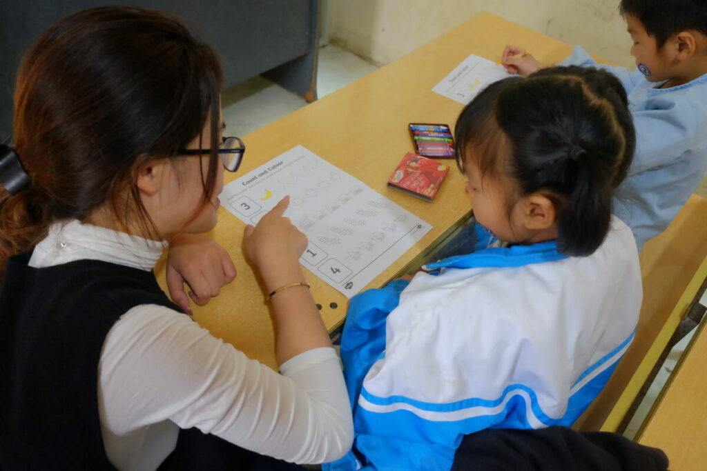chương trình tình nguyện dạy học tại Bắc Sơn