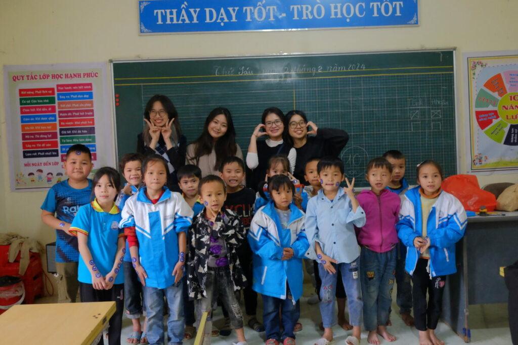 lớp học tình nguyện tại Bắc Sơn - Lạng Sơn