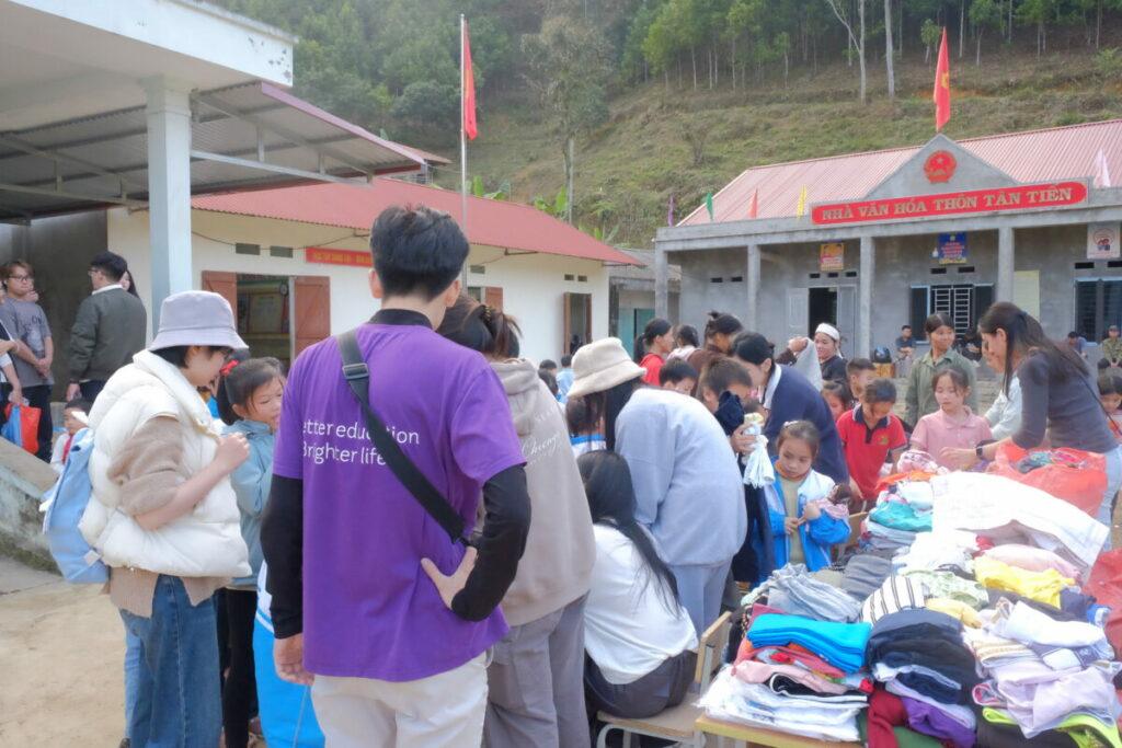 chương trình tình nguyện phiên chợ 0đ