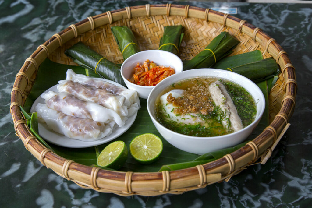 bánh cuốn cao bằng