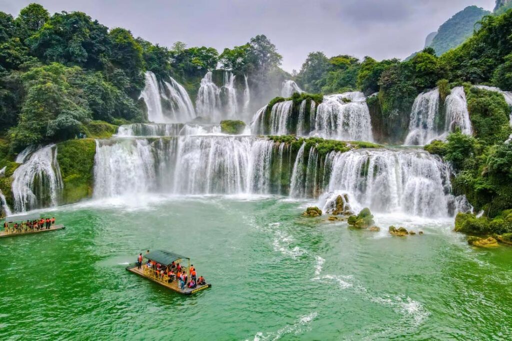 du lịch bản giốc cao bằng
