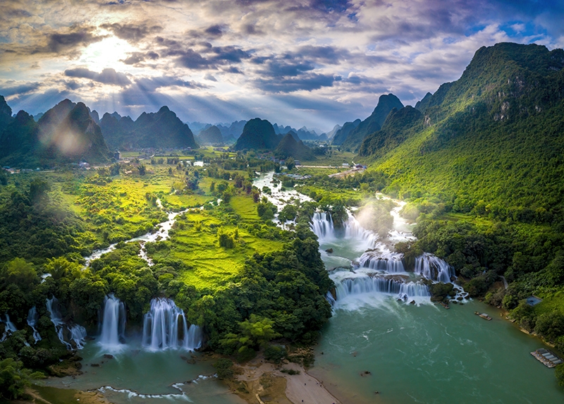 thác bản giốc