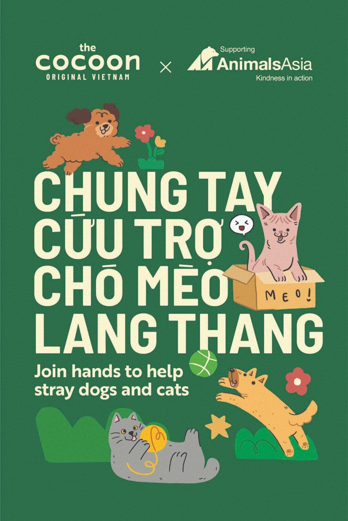 Trạm cứu hộ "bốn chân" - Chiến dịch CSR đặc biệt của Cocoon