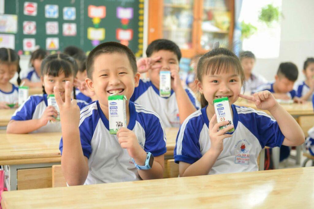 Vinamilk là một trong các doanh nghiệp đi đầu trong triển khai hoạt động CSR