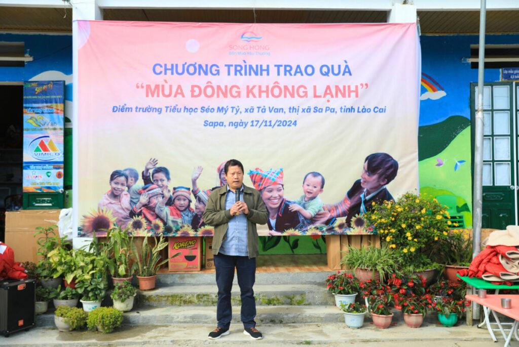 Hoạt động giao lưu tại điểm trường Tiểu học Séo Mý Tỷ