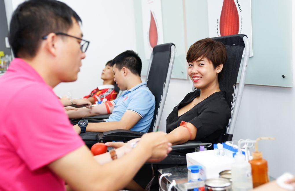Số lượng máu tiếp nhận từ chương trình đã tạo hy vọng cho nhiều bệnh nhân kiên cường đấu tranh với bệnh tật