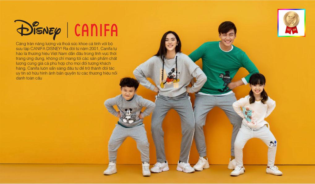 Disney là một trong những đối tác hàng đầu của Canifa