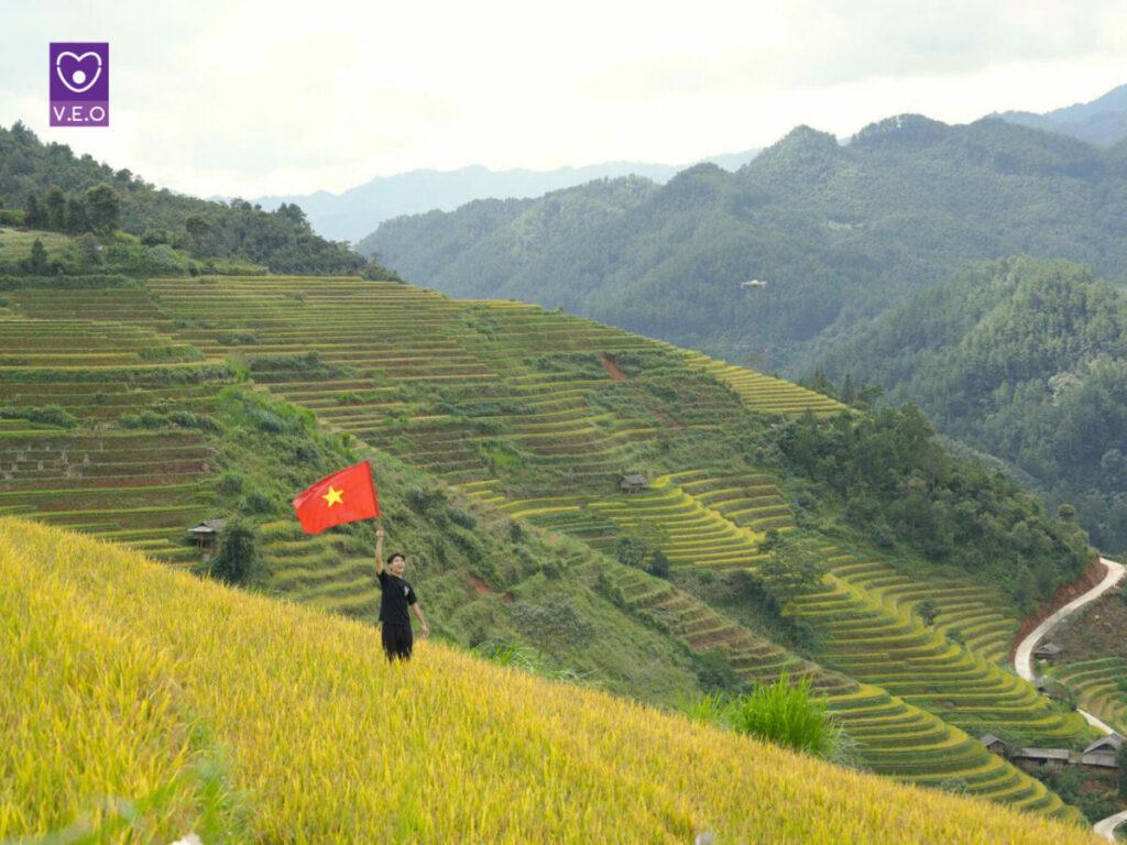 Mùa lúa chín ở Mù Cang Chải thường bắt đầu từ giữa tháng 9 đến giữa tháng 10