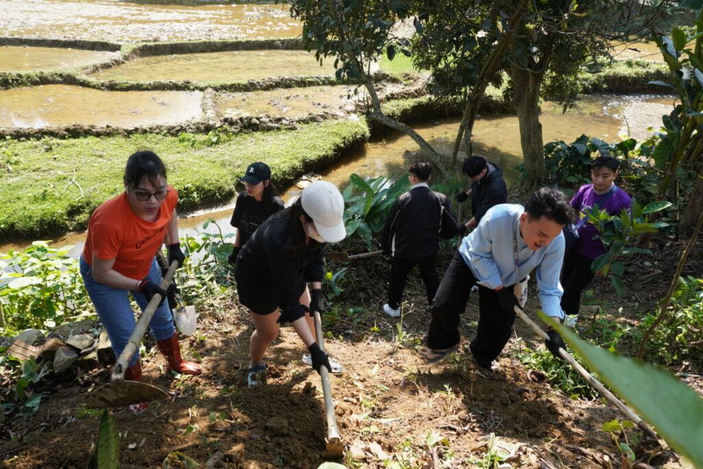 Giữ gìn vệ sinh môi trường, cảnh quan.